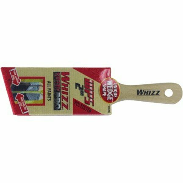 Whizz 2 in. Pro Wedge Shorty Angle Sash Brush 21020S